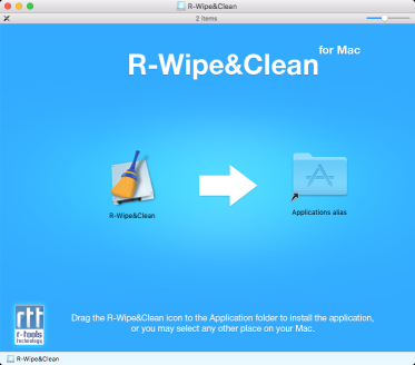 R-Wipe & Clean for Mac install process