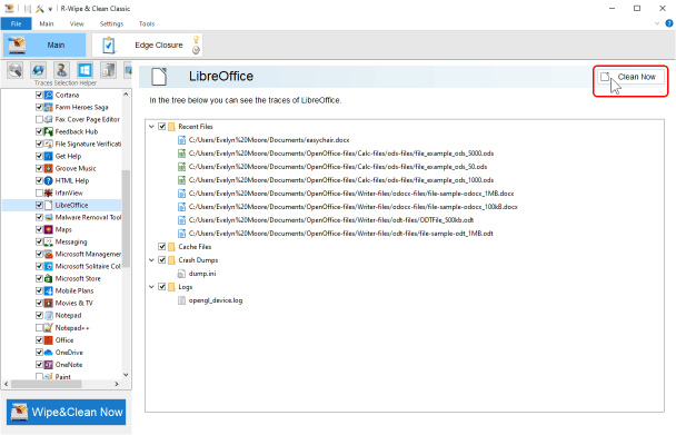 Removing LibreOffice traces